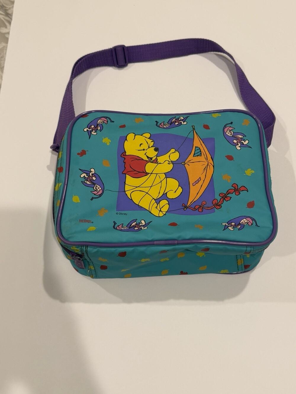 Disney Winnie The Pooh Thermos Brand Vinyl Lunch Bag 1995